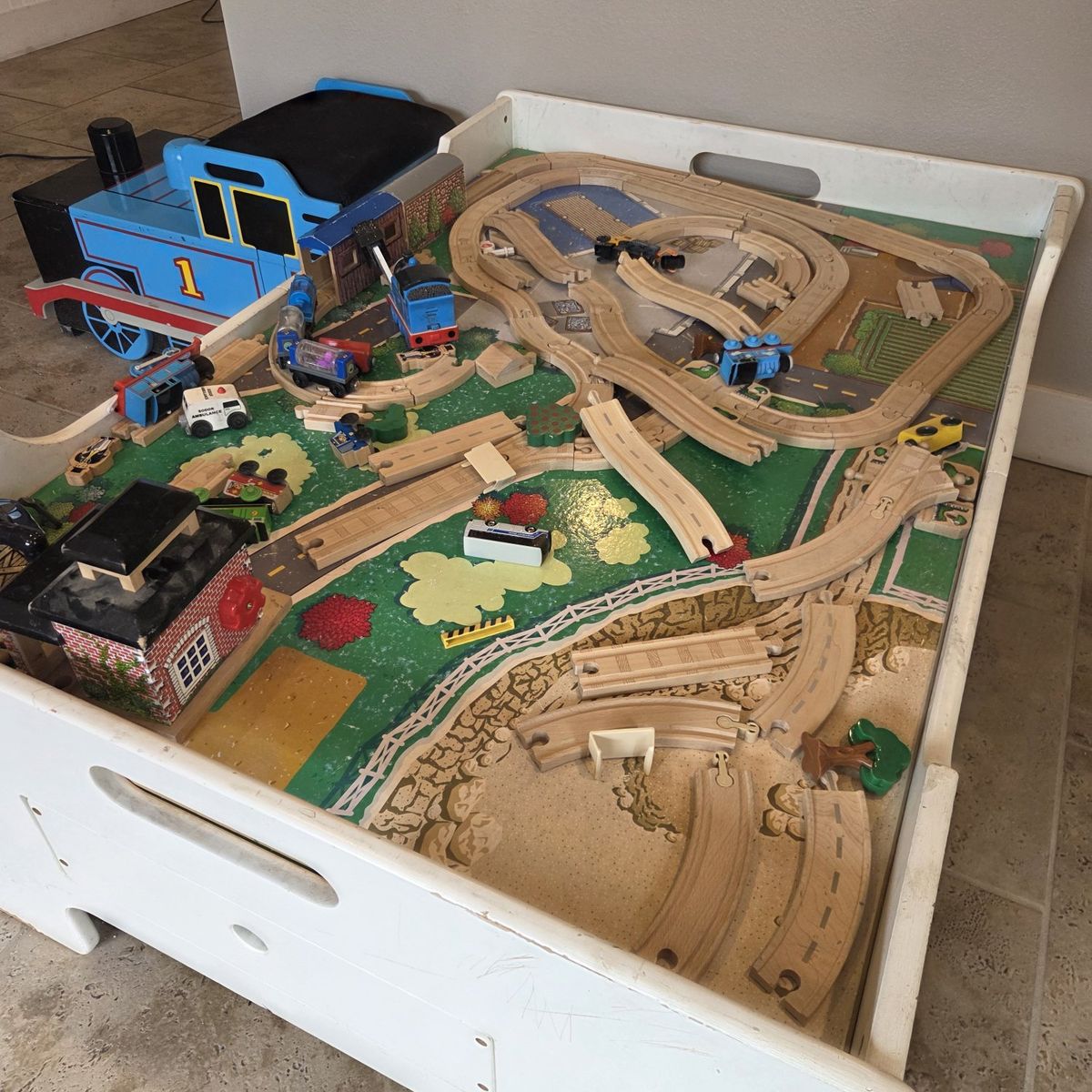 Train table