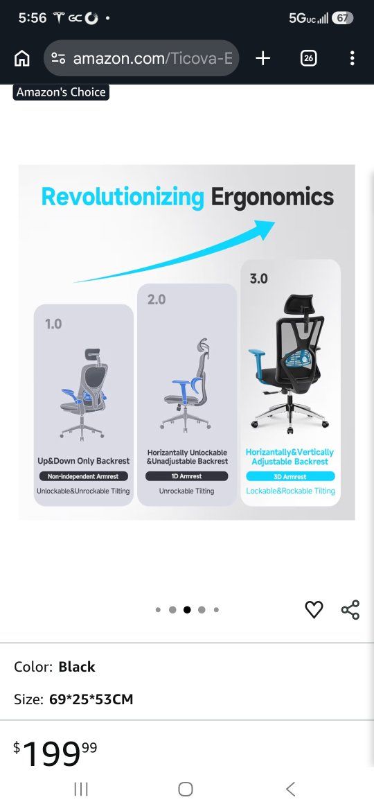 New office chair