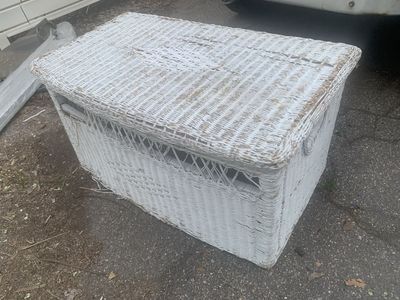 Large Project Wicker Chest