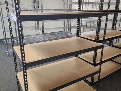 Heavy-duty shelving