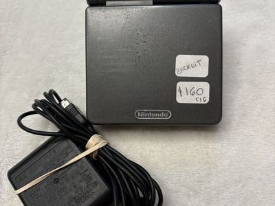 GameBoy Advance SP - Black (Backlit)
