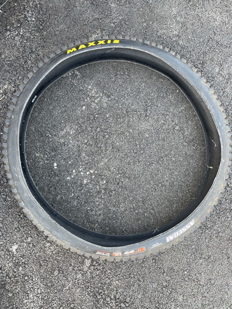 Maxxis Assegai 29x2.5 mountain bike tire.