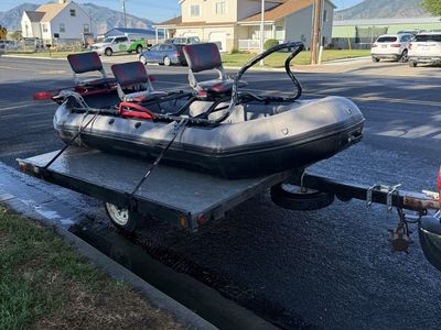 River Rat Pro Series Raft With Trailer!