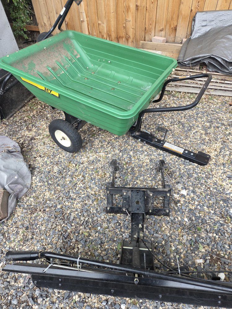 John Deere 8Y cart tilting