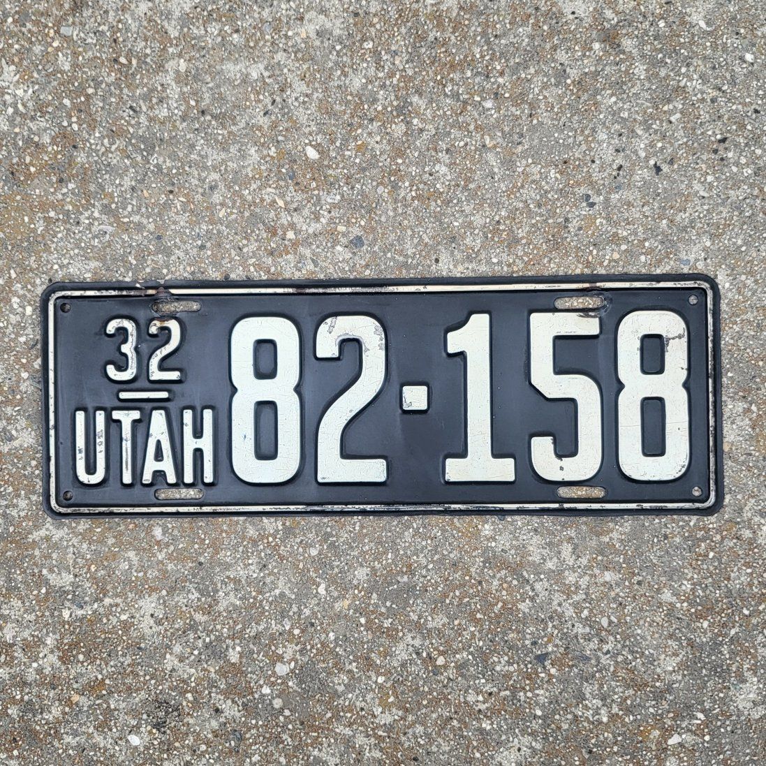 1932 Utah license plate