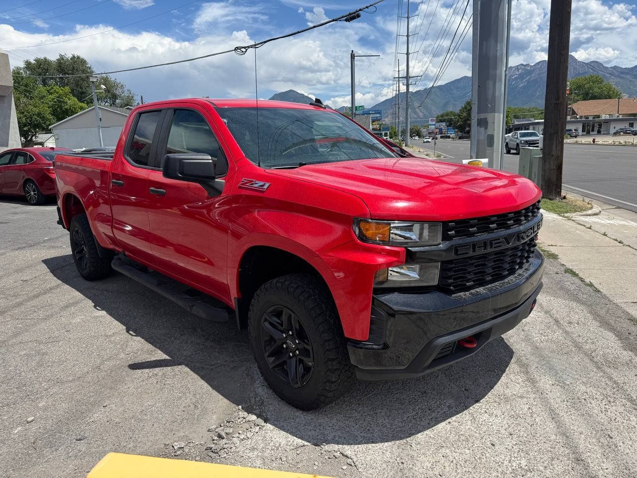2019 Chevrolet Silverado 1500 Custom Trail Boss — rebuilt & branded title, 10% below market