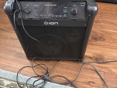 ION Audio Block Rocker Portable Bluetooth Speaker with Microphone