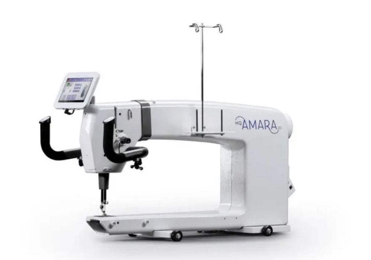 Longarm Quilting Machine with computerized automation