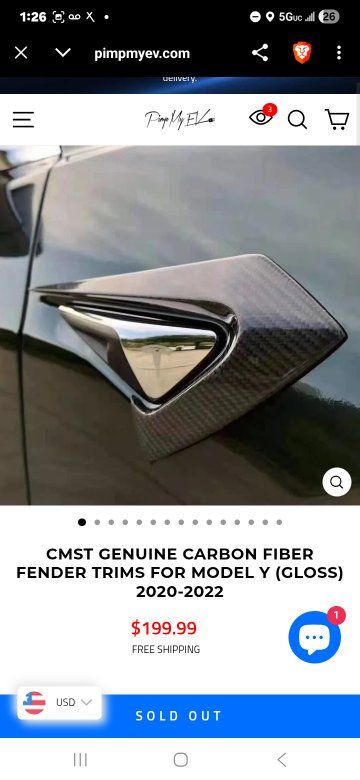 TESLA CARBON FIBER