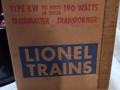 Lionel trainmaster transformer