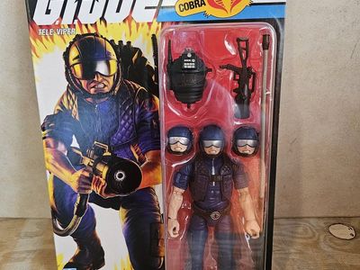 G.I. Joe Classified Series Retro Cardback Tele-Viper Cobra Enemy Action Figure