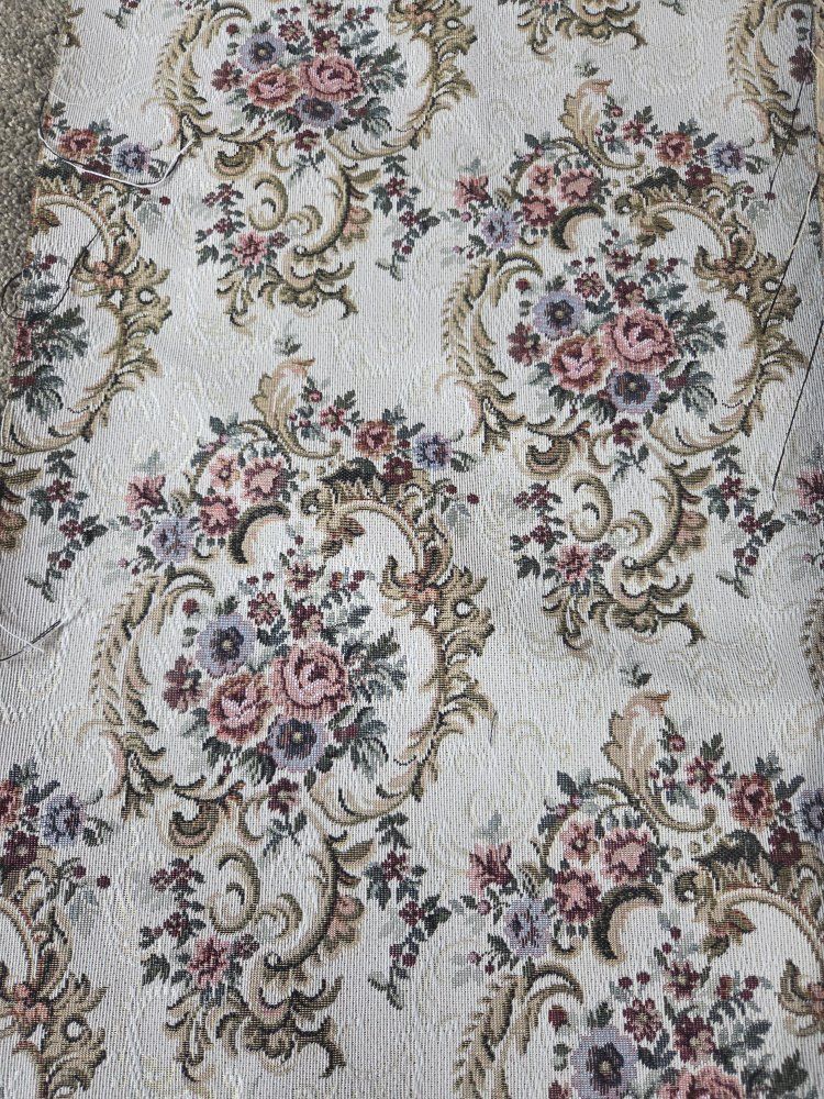 Upholstery Fabric. From Charlotte Fabrics.   

Product # D2064 Ivory 1 yard