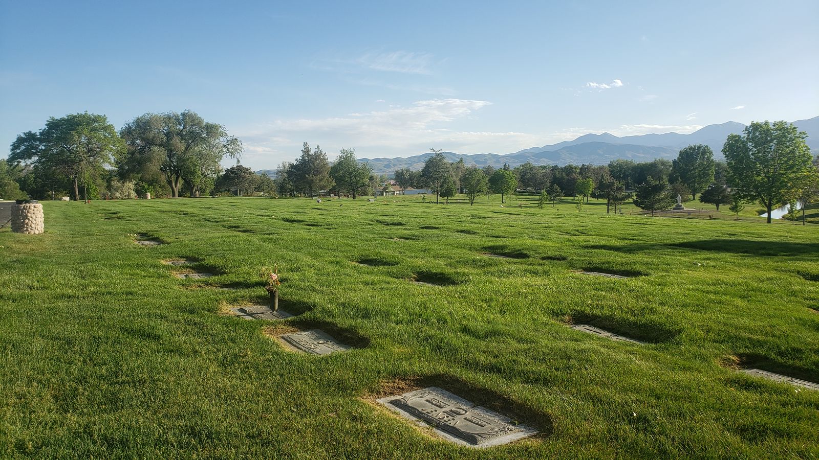 Burial plot
