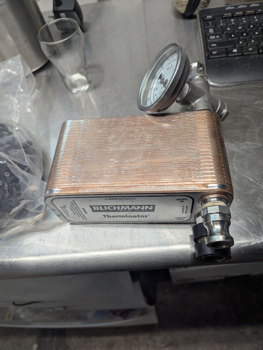 Blichmann Therminator Plate Chiller for Homebrewing Brewing Beer