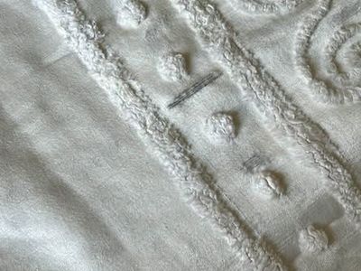 Vintage White Bedspread Excellent Condition