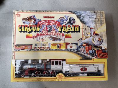 Bachmann Emmett Kelly Jr. The Ringmaster Circus Train Set In Box