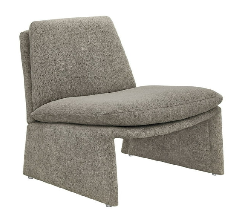 Fabric Mid-Century Modern Accent Chair