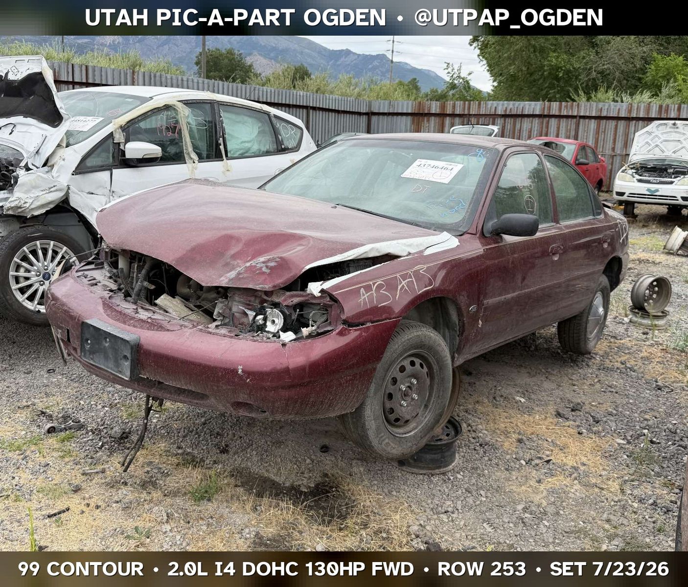 1999 Ford Contour Parts - UTPAP Ogden