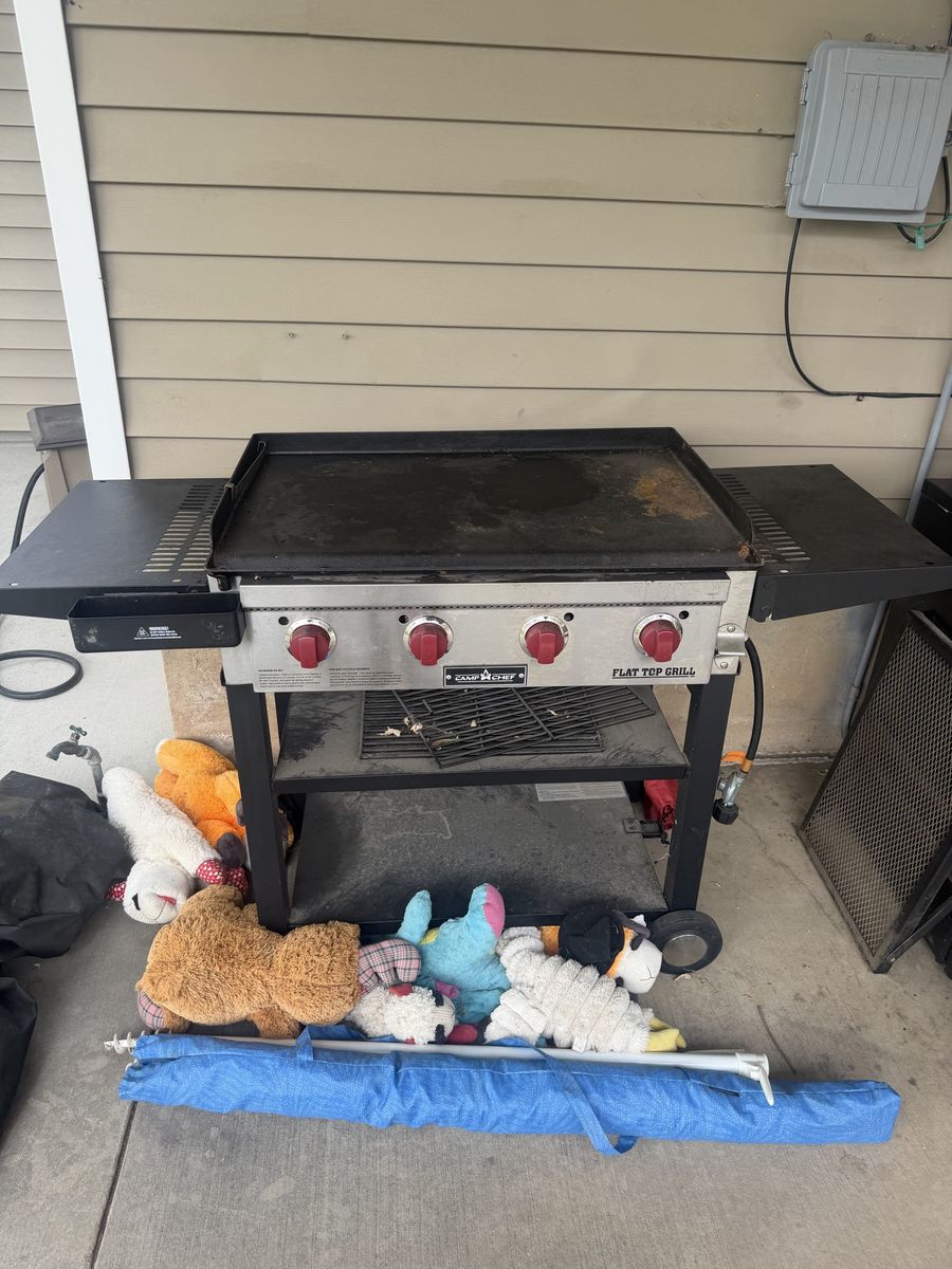Camp Chef Flat Top Grill 4-Burner Propane Griddle