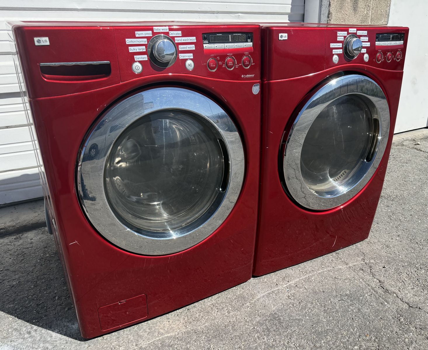 LG washer&dryer free delivery