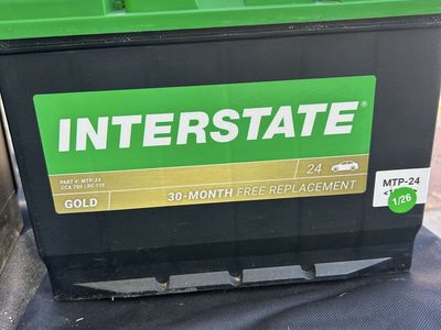 Interstate Gold Batteries, 24