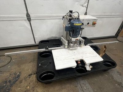 Omal Insert C hinge boring machine