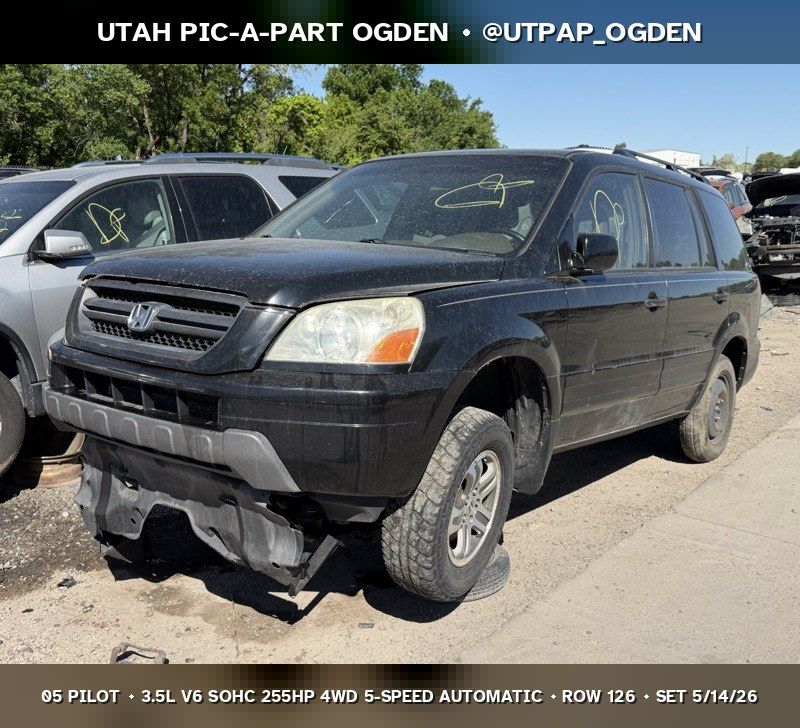2005 Honda Pilot Parts - UTPAP Ogden