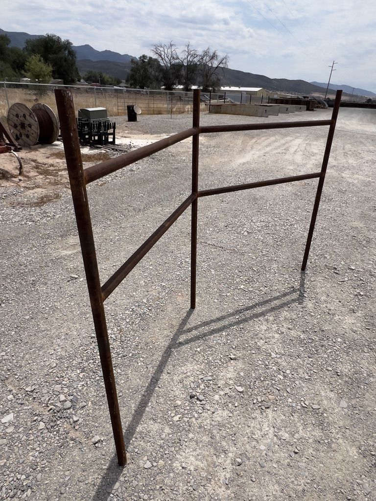 Drill Pipe H-Brace Corner Posts 6ft (90° & 135°) – $150 OFF Drill Steel H Brace