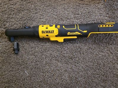 New DEWALT 20V MAX XR Cordless 3/8 in. to 1/2 in. Ratchet (Tool-Only)