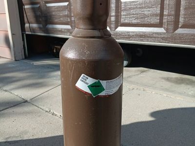 FULL argon welding tank