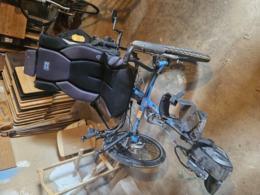 New Ice Adventure Recumbent Trike Tricycle & Hitch