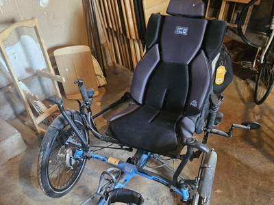 New Ice Adventure Recumbent Trike Tricycle & Hitch