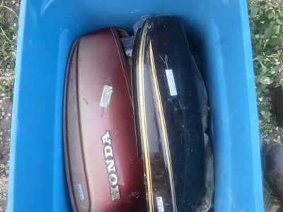 Box of honda gl1000 side covers late 70's