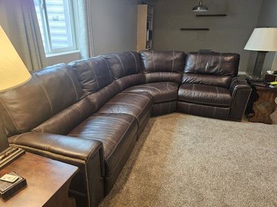 Beautiful Leather Recliner Couch
