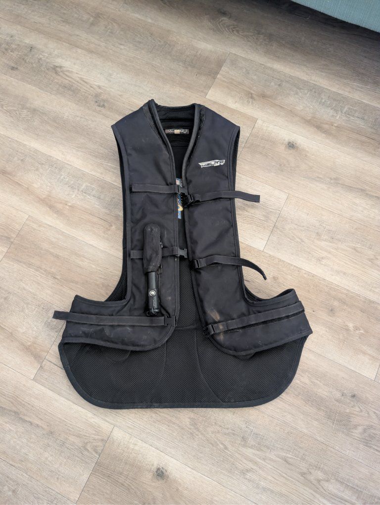 XL Helite Turtle Motorcycle Airbag Armored Vest