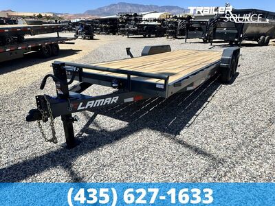 7x22 Lamar H6 Equipment Trailer - 16K GVWR