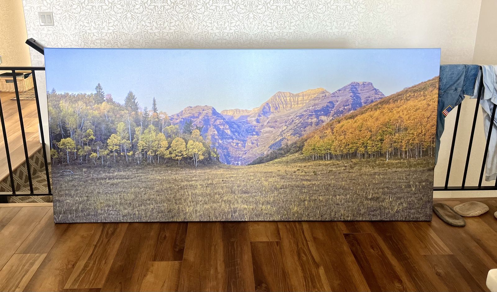 Huge Canvas Mountain Art