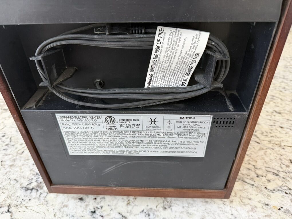 Heat Storm 1500-Watt Infrared Quartz Heater