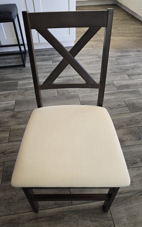 Colamy foldable wooden dining chairs (2)