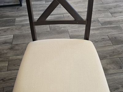 Colamy foldable wooden dining chairs (2)