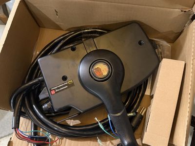 Vevor Outboard Remote Control Box Side Mount Marine Boat Engine Gear Throttle Lever