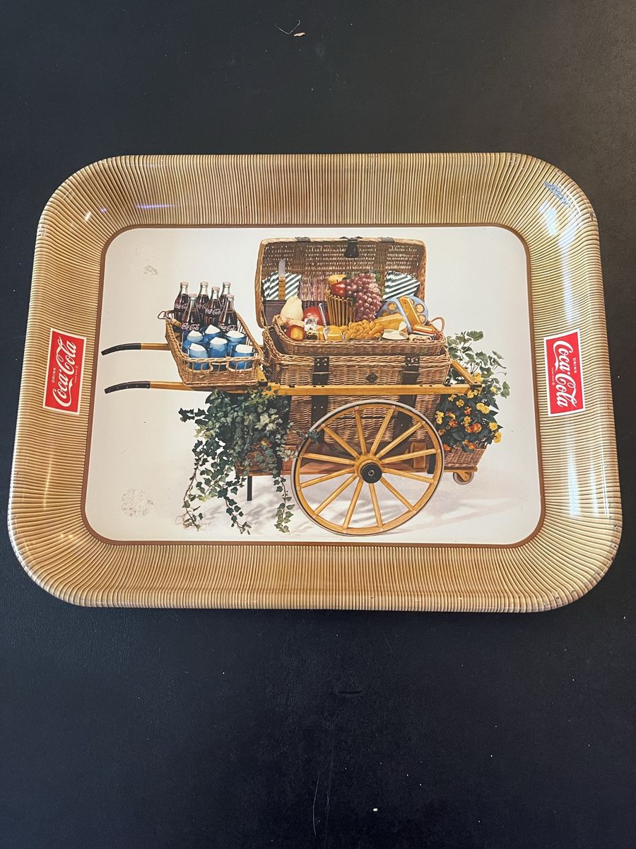 Authentic Coca Cola tray original 1958