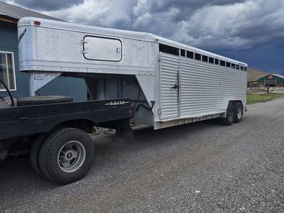 Featherlite Gooseneck Aluminum Stock Trailer Livestock Horse