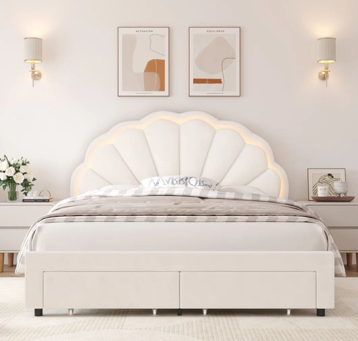 Brand New LED Queen Headboard