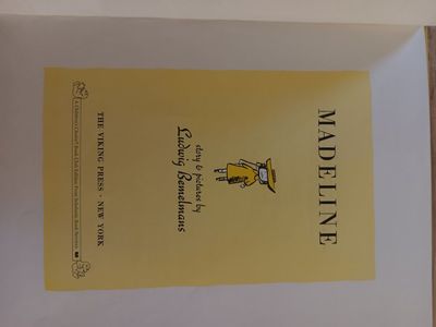 Madeline by Ludwig Bemelmans Vintage Children's Choice Book Club Scholastic Hardcover