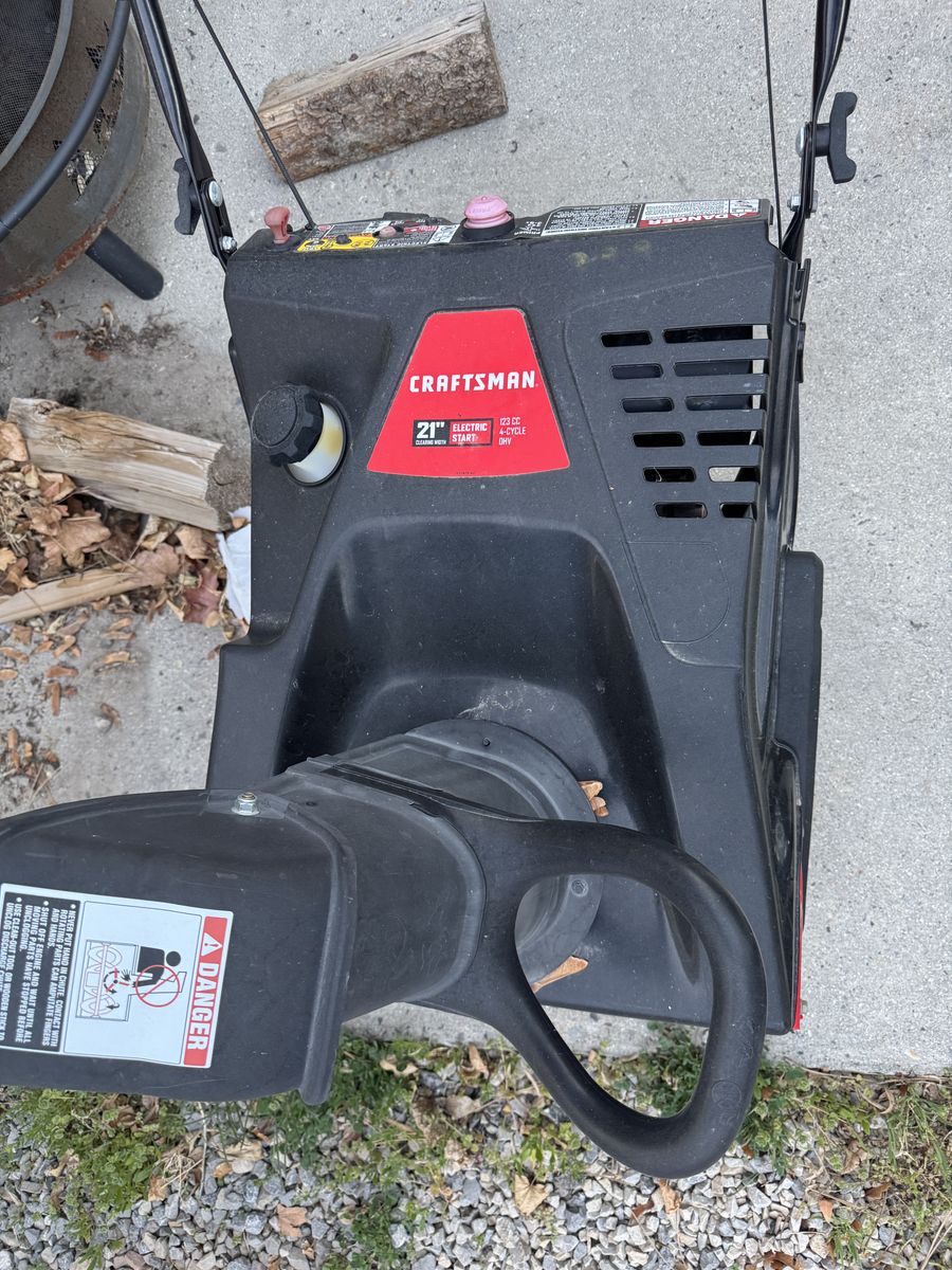 Snowblower- Craftsman 21 Inch