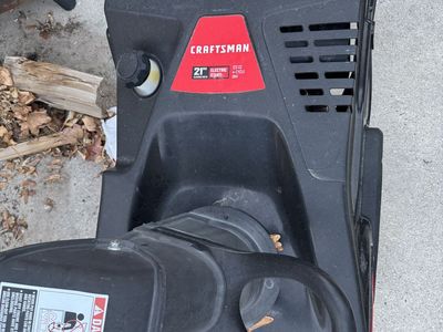 Snowblower- Craftsman 21 Inch