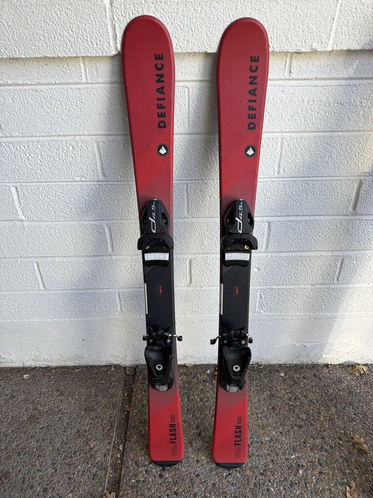 Defiance Flash 100 Kids Skis 100cm In Length