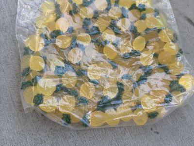 Bag of Miniature Plastic Pineapple Decors/Craft Pieces