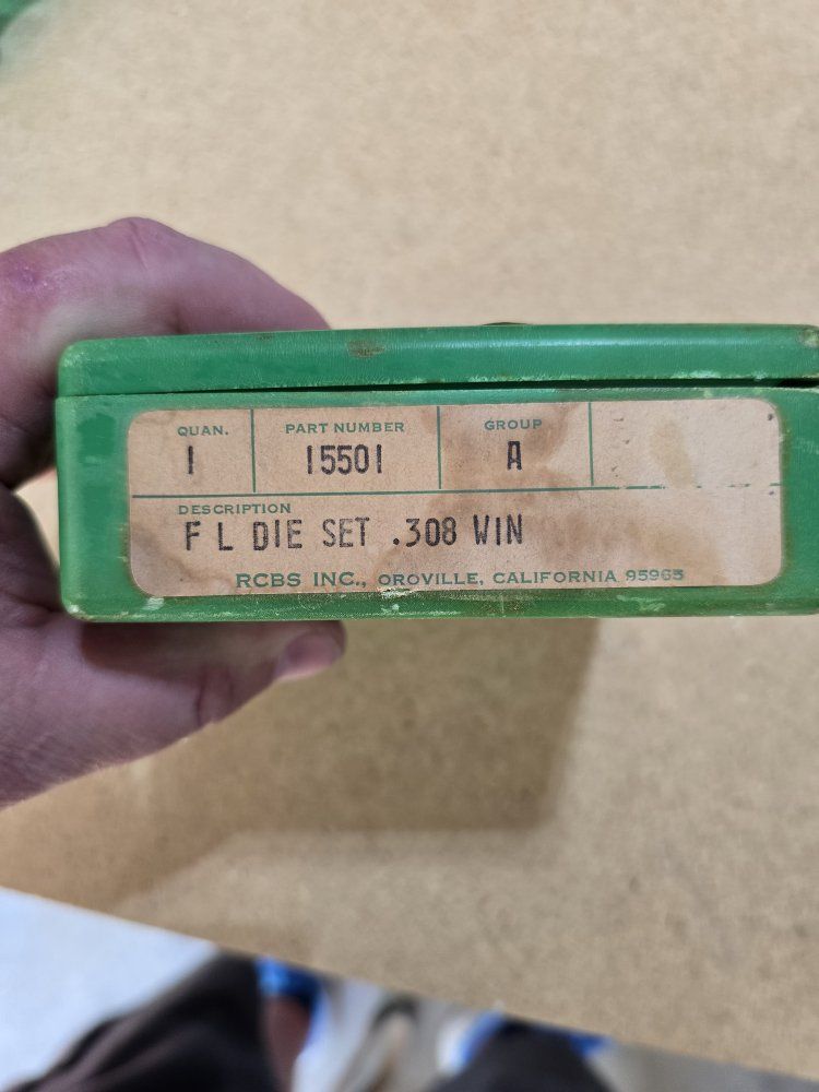 RCBS Full Length Die Set .308 Win - Part 15501